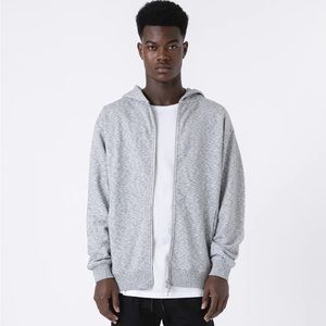 🆕 Zanerobe Orgo Hood Zip Sweat White Noise